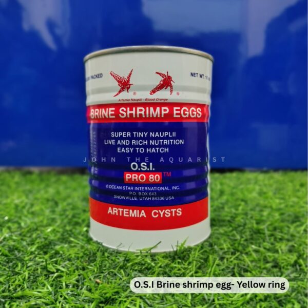 O.S.I BRINE SHRIMP EGGS - YELLOW RING TIN (454G)