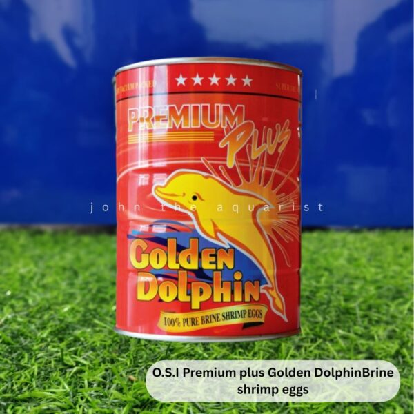 O.S.I PREMIUM PLUS GOLDEN DOLPHIN BRINE SHRIMP EGGS - TIN(454G)